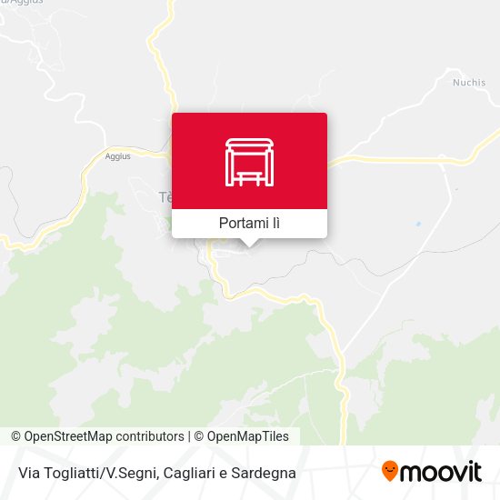 Mappa Via Togliatti/V.Segni