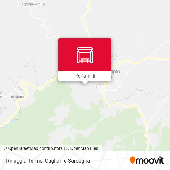Mappa Rinaggiu Terme