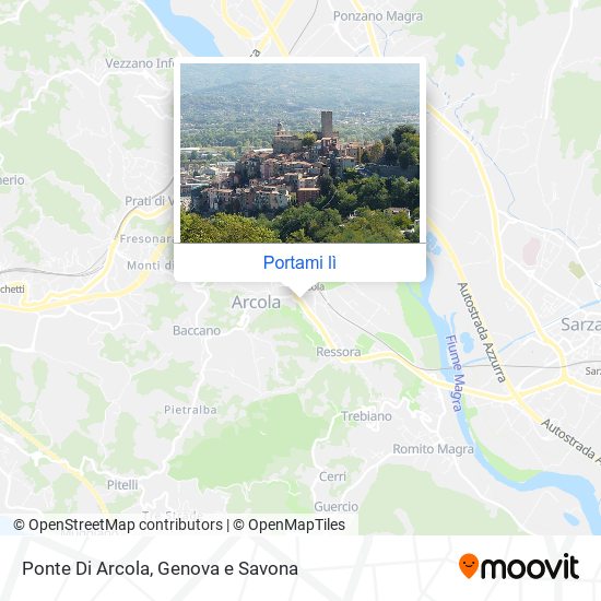Mappa Ponte Di Arcola