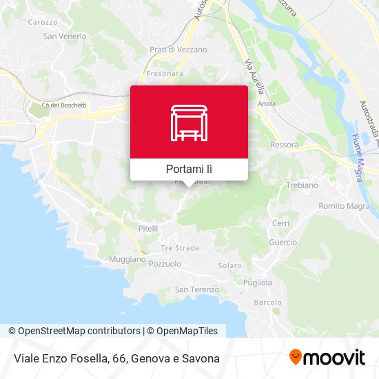 Mappa Viale Enzo Fosella, 66