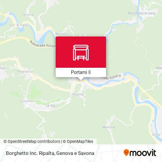Mappa Borghetto Inc. Ripalta