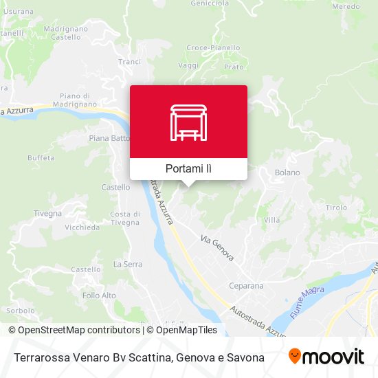 Mappa Terrarossa Venaro Bv Scattina