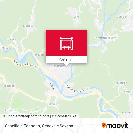 Mappa Caseificio Esposito