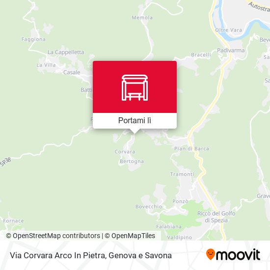 Mappa Via Corvara Arco In Pietra