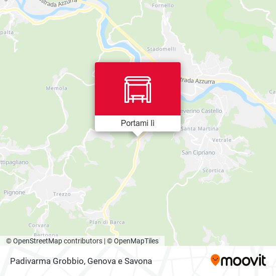Mappa Padivarma Grobbio