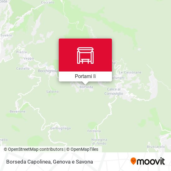 Mappa Borseda Capolinea