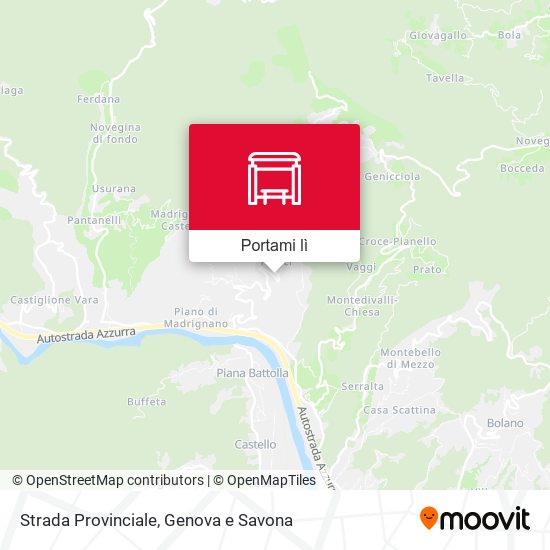 Mappa Strada Provinciale