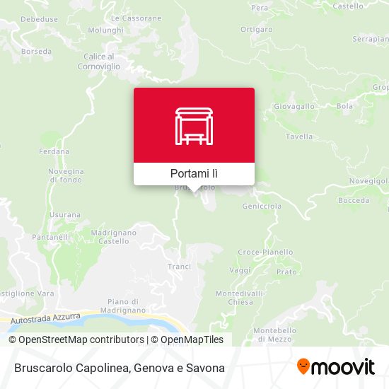 Mappa Bruscarolo Capolinea