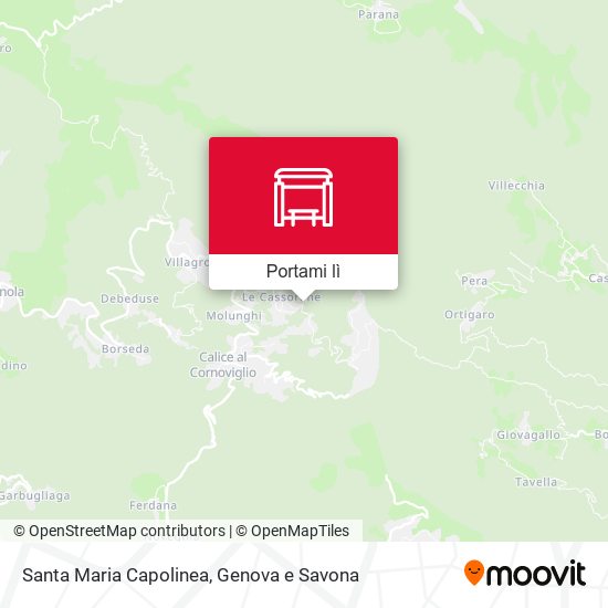 Mappa Santa Maria Capolinea