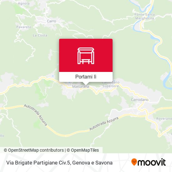 Mappa Via Brigate Partigiane Civ.5