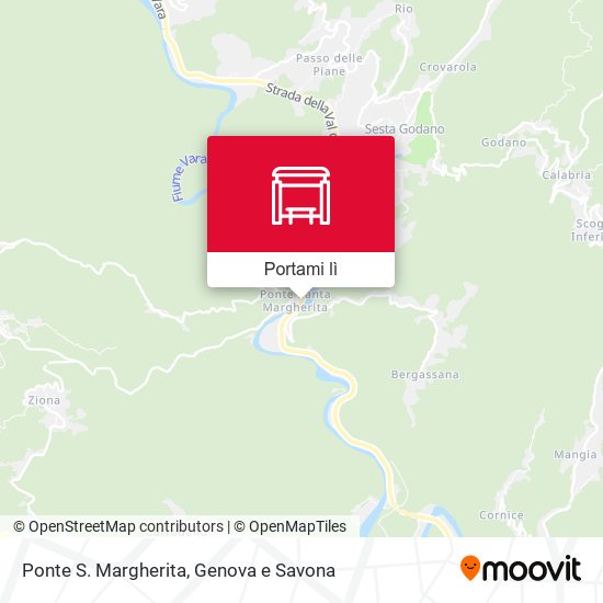 Mappa Ponte S. Margherita