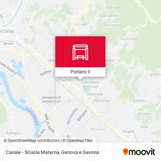 Mappa Canale - Scuola Materna