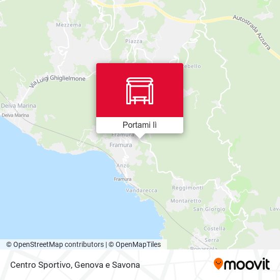 Mappa Centro Sportivo