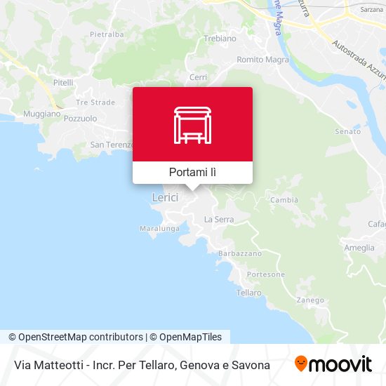 Mappa Via Matteotti - Incr. Per Tellaro