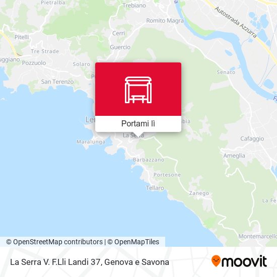 Mappa La Serra V. F.Lli Landi 37