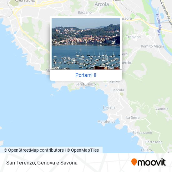 Mappa San Terenzo