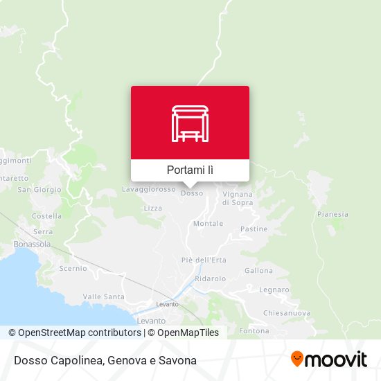 Mappa Dosso Capolinea