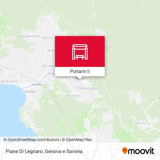 Mappa Piane Di Legnaro