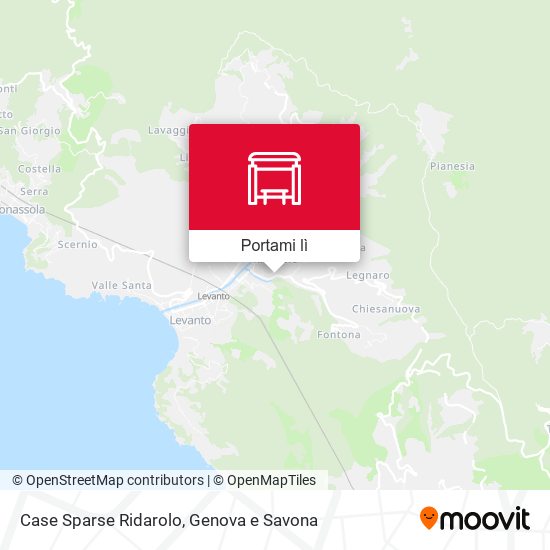 Mappa Case Sparse Ridarolo