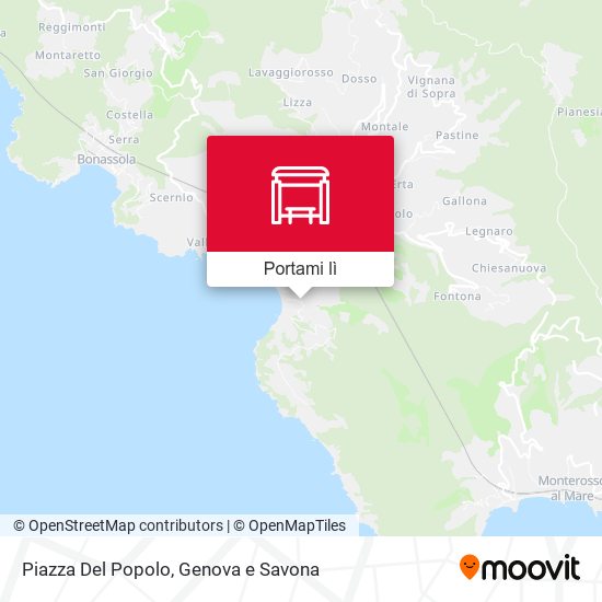 Mappa Piazza Del Popolo