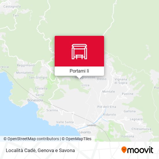 Mappa Località Cadè