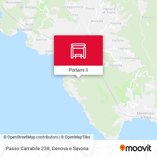 Mappa Passo Carrabile 238