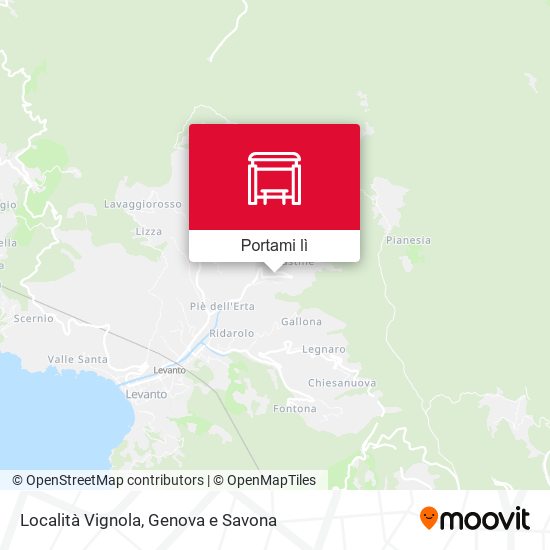 Mappa Località Vignola