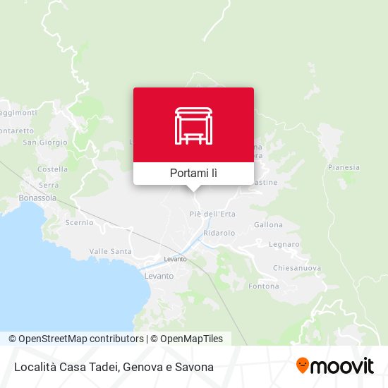 Mappa Località Casa Tadei