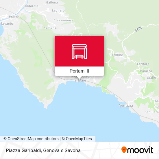 Mappa Piazza Garibaldi