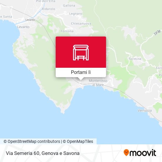 Mappa Via Semeria 60