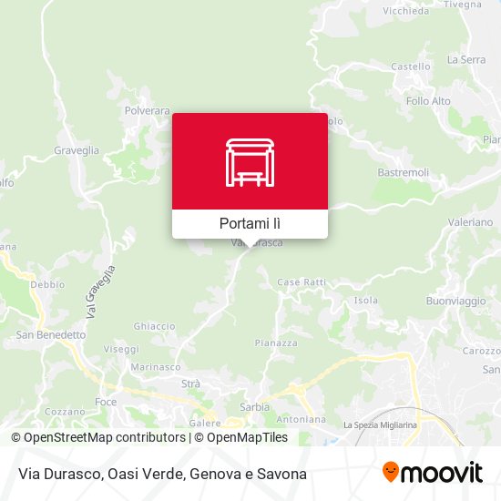 Mappa Via Durasco, Oasi Verde