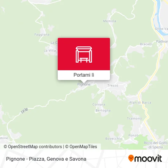Mappa Pignone - Piazza