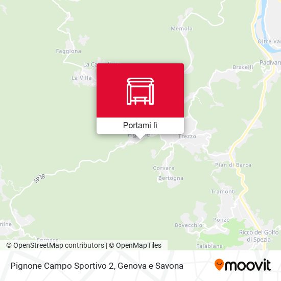 Mappa Pignone Campo Sportivo 2