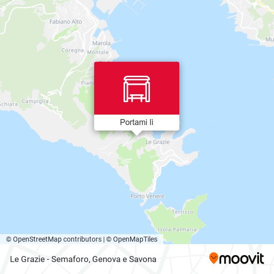 Mappa Le Grazie - Semaforo