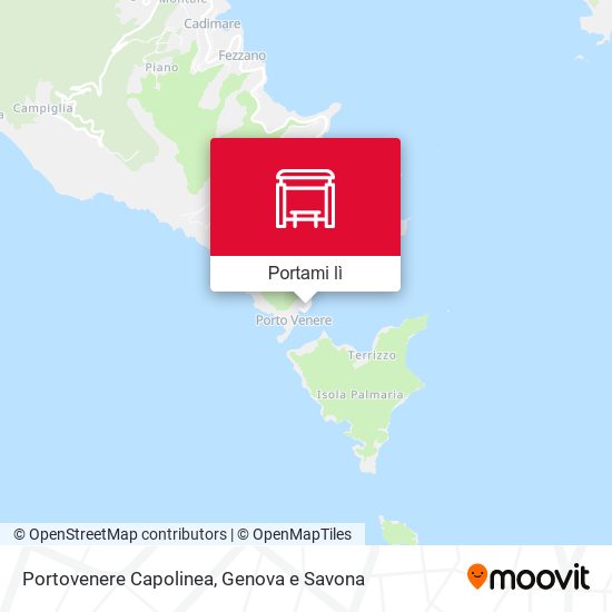 Mappa Portovenere Capolinea