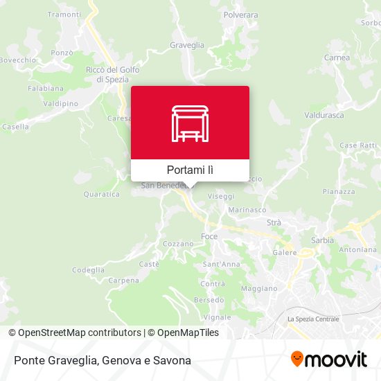 Mappa Ponte Graveglia