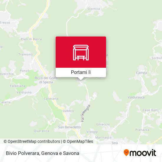 Mappa Bivio Polverara