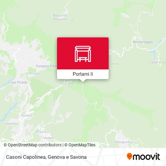 Mappa Casoni Capolinea