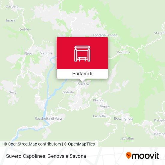 Mappa Suvero Capolinea