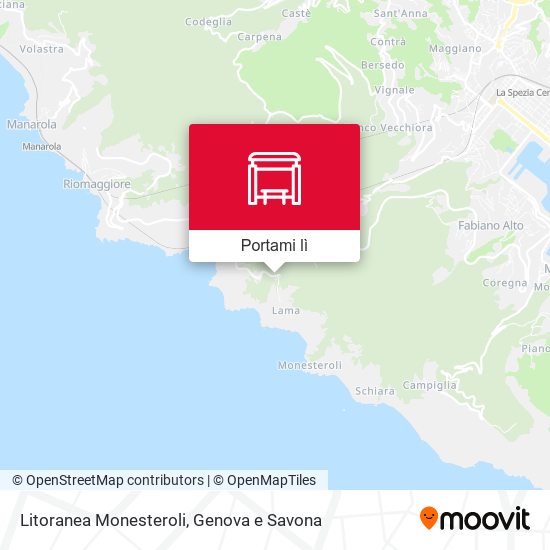 Mappa Litoranea Monesteroli