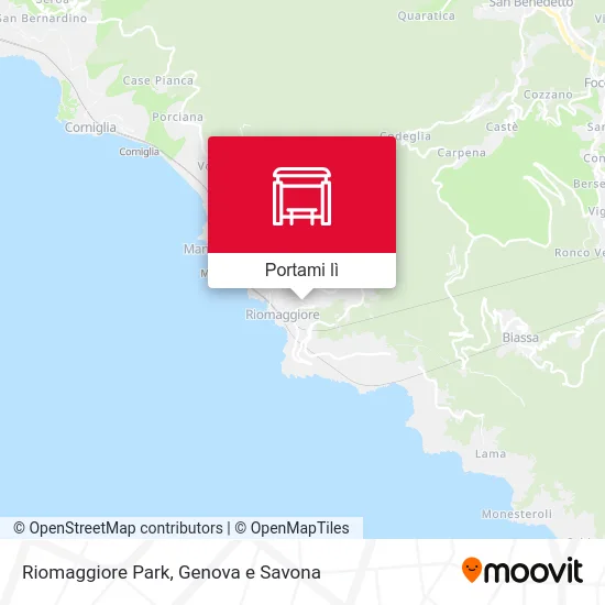 Mappa Riomaggiore Park
