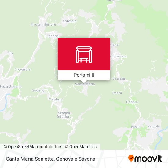 Mappa Santa Maria Scaletta