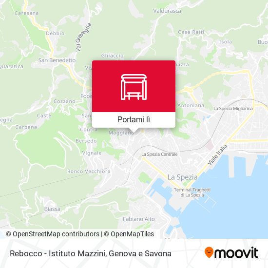 Mappa Rebocco - Istituto Mazzini