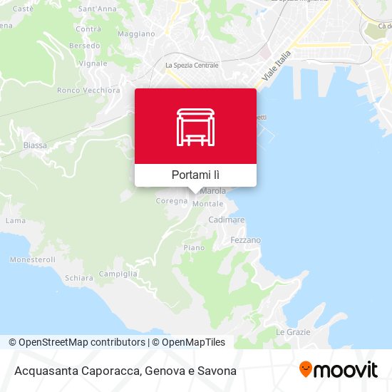 Mappa Acquasanta Caporacca