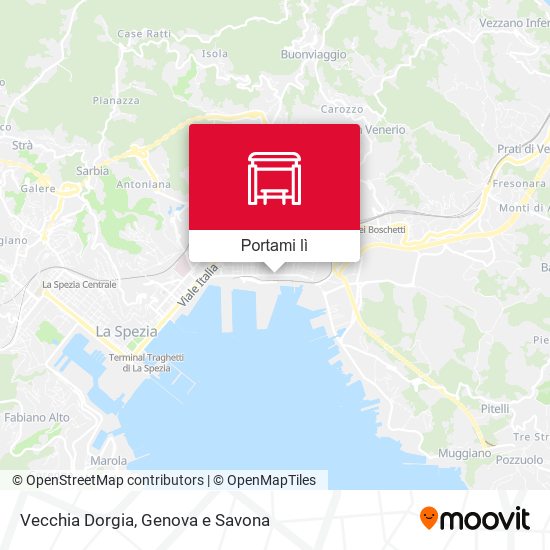 Mappa Vecchia Dorgia