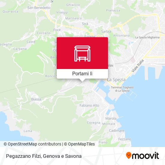 Mappa Pegazzano Filzi