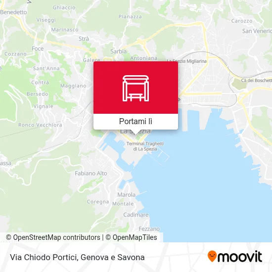 Mappa Via Chiodo Portici