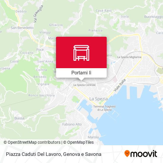 Mappa Piazza Caduti Del Lavoro