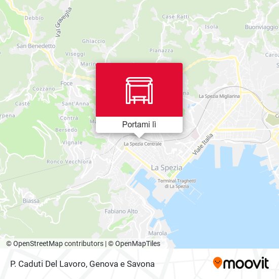 Mappa P. Caduti Del Lavoro