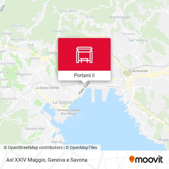 Mappa Asl XXIV Maggio